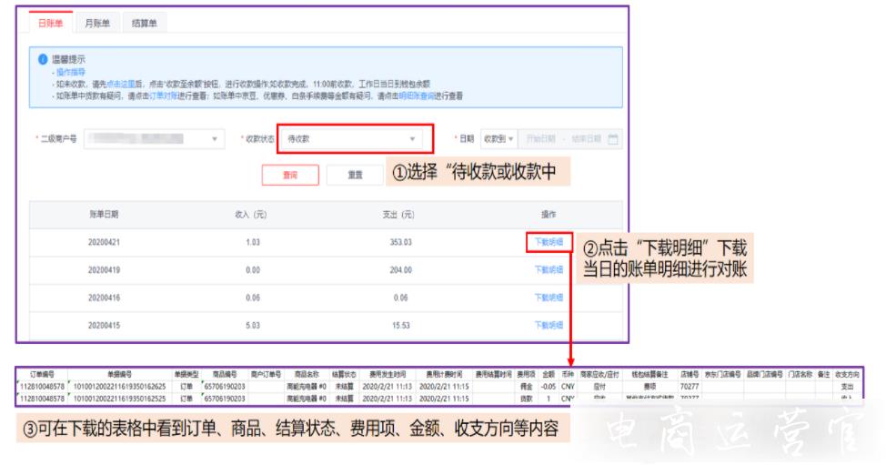 京東店鋪如何對賬?結(jié)算管家商家對賬功能介紹